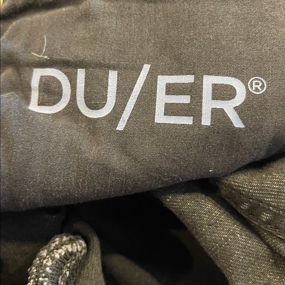 DUER Commuter Stretch Jeans Slim Straight Gray Black 31 Tech Denim - Picture 4 of 12